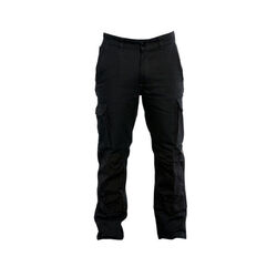 PANT TYPHON PLUS NOIR/GRIS PG CANVAS � POLYESTER COTON 65/35 FABIAN REF.01TYN+