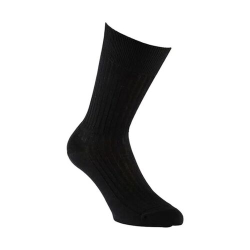 CHAUSSETTE MI-MOLLET DE VILLE EN COTON / FIL D'ECOSSE  REF.0870