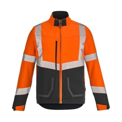 BLOUSON LUX GAMME FLASH HV CP ORANGE/NOIR POLYESTER RECYCLE R&eacute;f.3FLST3PI