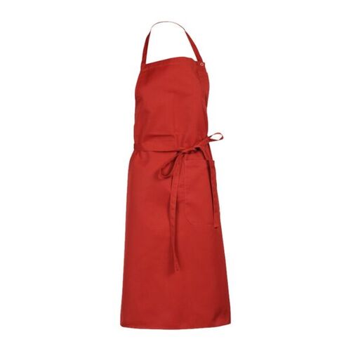 TABLIER A BAVETTE LOTI BORDEAUX PC 65/35 COU REGLABLE