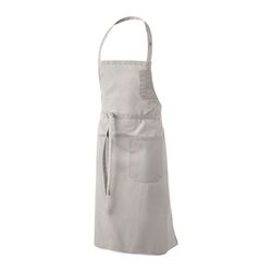 TABLIER A BAVETTE LOTI GRIS CLAIR PC 65/35 COU REGLABLE Réf : LOTI TABLIER A BAVETTE LOTI GRIS CLAIR PC 65/35 COU REGLABLE Réf : LOTI