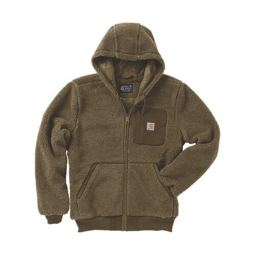 SWEAT A CAPUCHE SHERPA FULL ZIP 329GR 100% POLYESTER REF 107665