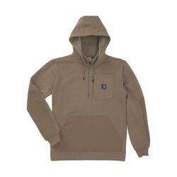 SWEAT A CAPUCHE DEPERLANT STEEL BRIDGEPORT 1/2 ZIP 357GR REF 107701
