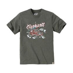 TSHIRT LOGO GRAPHIQUE POITRINE HOLIDAY CAR 60%COTON /40% POLY 229GR REF 107806