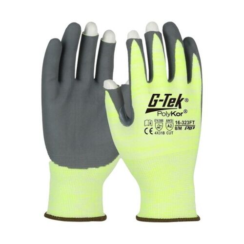 GANT ANTI-COUPURE 3 DOIGTS NIV 4X31B PAUME ENDUITE MOUSSE NITRILE REF.16-323FT