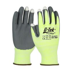GANT ANTI-COUPURE 3 DOIGTS NIV 4X31B PAUME ENDUITE MOUSSE NITRILE REF.16-323FT
