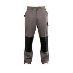 PANTALON TYPHON 2 MULTIPOCHES CP VERT/NOIR POCHE GENOU LENNY R&eacute;f.01TYCVN