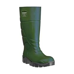 BOTTE DE SECURITE MONO PU S5 FO CI SR VERT SEMELLE ANTI-PERFORATION REF FD95